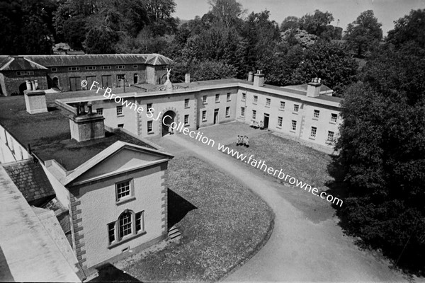 PRESENTATION CONVENT THE COLLEGE FROM ROOF